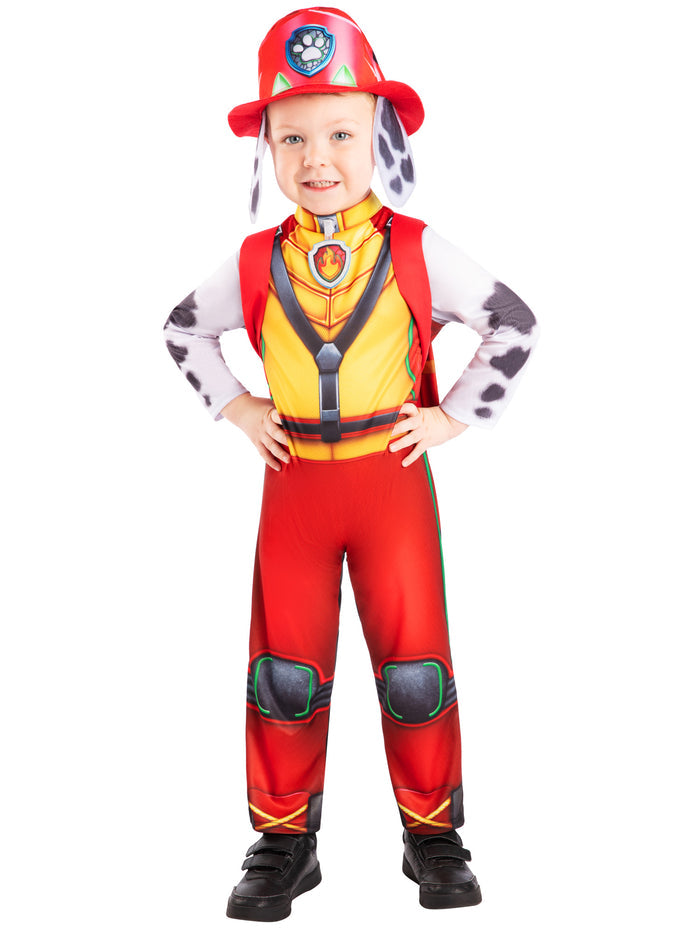 Paw Patrol The Dino Movie Deluxe Marshall Kids Costume
