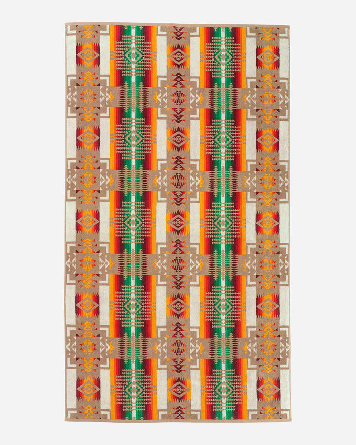 PENDLETON CHIEF JOSEPH SPA TOWEL- KHAKI