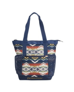 Pendleton Explorer Zip Tote in Creekside Navy
