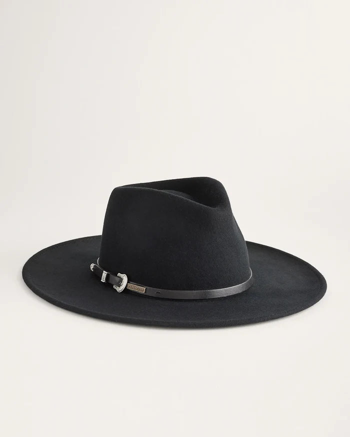 Pendleton Jackie Wool Felt Hat (Black, Heather Olive, Silver)