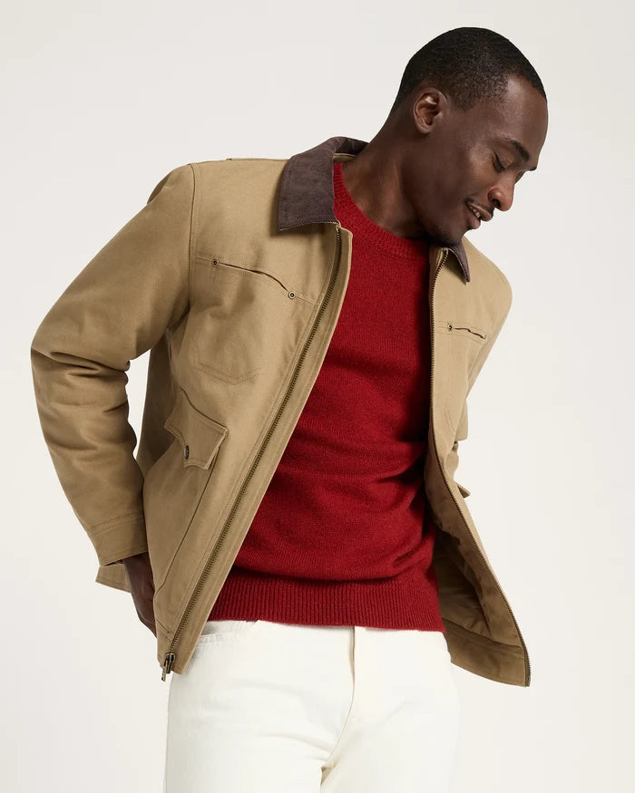 Pendleton Men's Carson City Ranch Coat in Old Oak