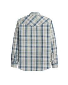 Pendleton Men's Frontier Shirt in Blue Plaid