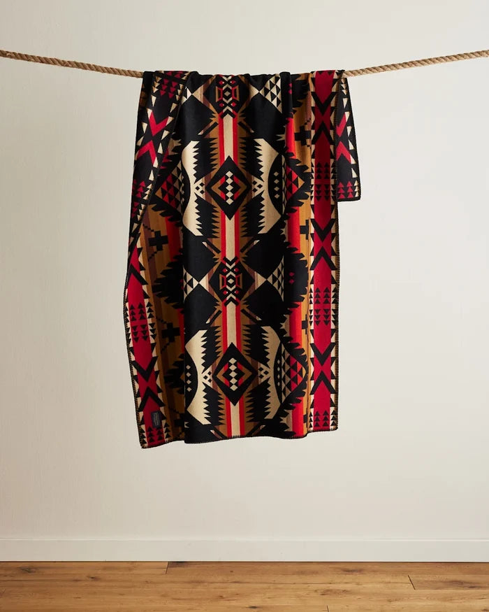PENDLETON NEHALEM SADDLE BLANKET in BLACK