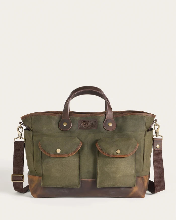 Pendleton Olive Messenger Bag