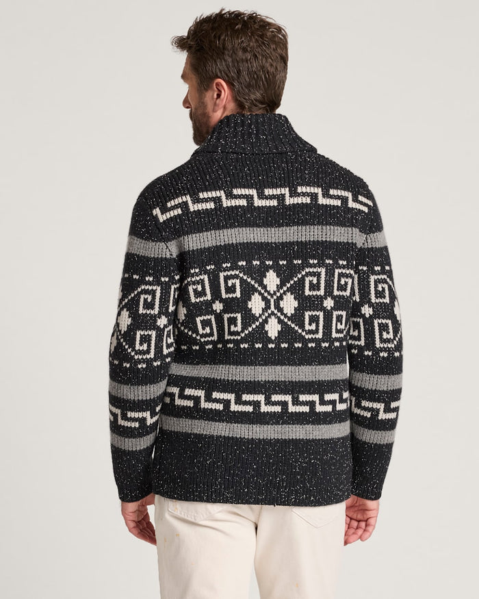 Pendleton "The Original Westerly" Black Donegal sweater