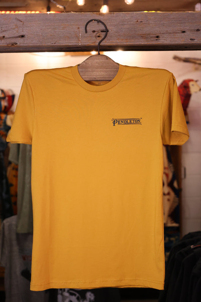 PENDLETON TUCSON BEAR GRAPHIC TEE  -ANTIQUE GOLD/MULTI -