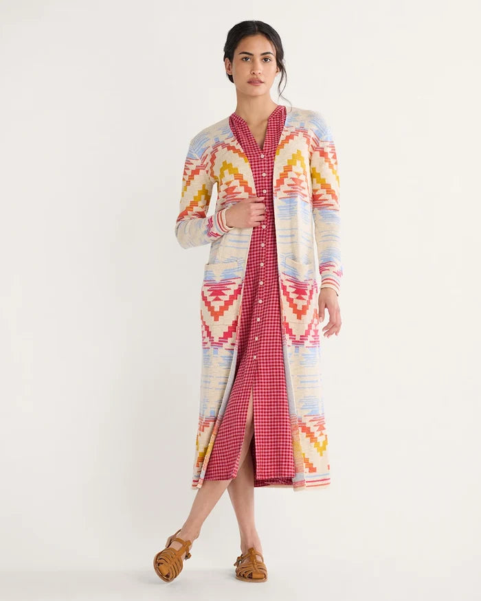 PENDLETON WOMEN'S COTTON DUSTER CARDIGAN