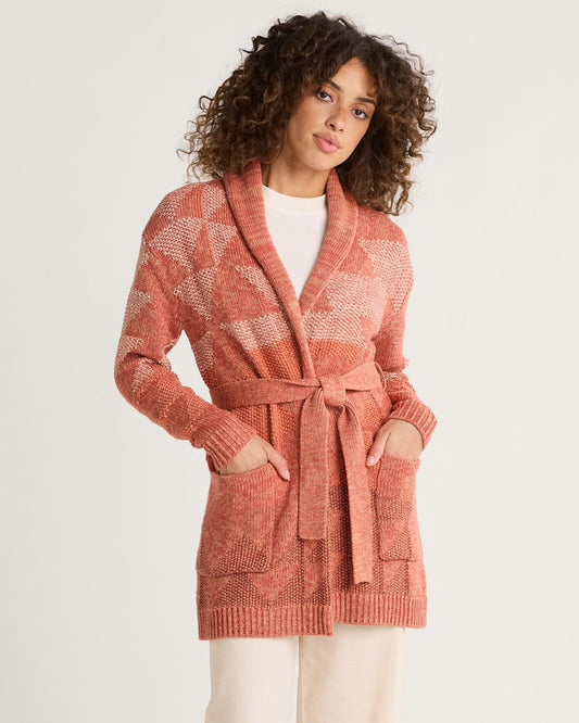 PENDLETON WOMEN'S MONTEREY BELTED COTTON CARDIGAN