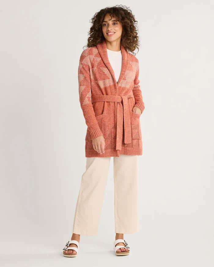PENDLETON WOMEN'S MONTEREY BELTED COTTON CARDIGAN