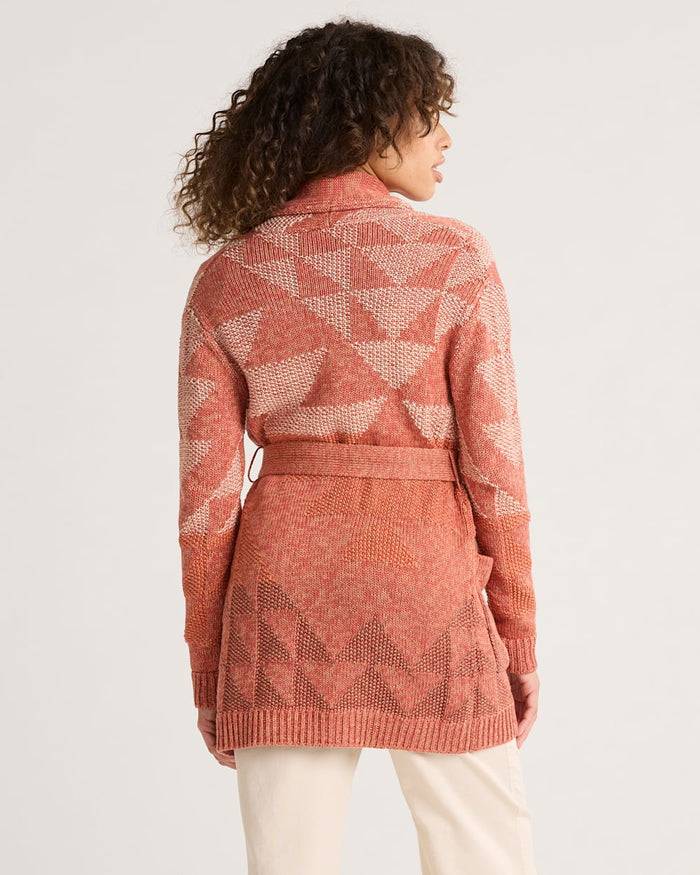 PENDLETON WOMEN'S MONTEREY BELTED COTTON CARDIGAN