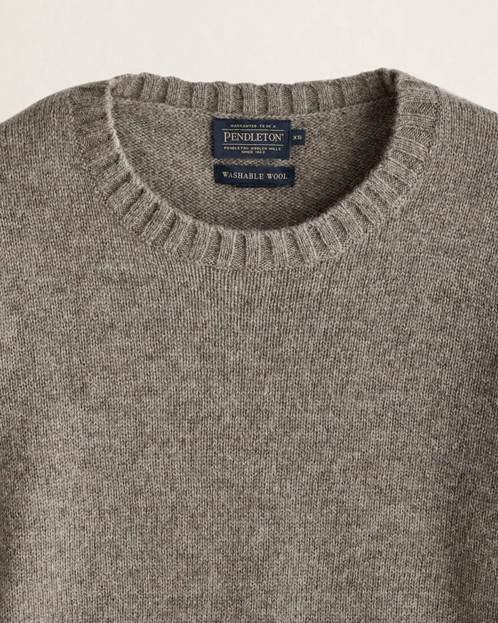 Pendleton Women's Relaxed Shetland Collection Crew Pullover