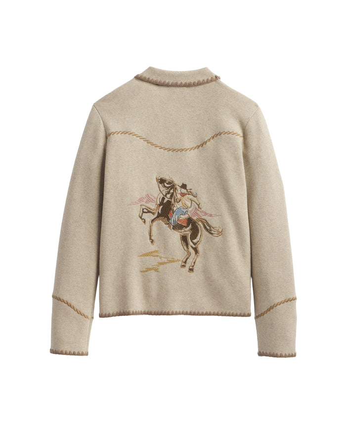 Pendleton Women's Souvenir Cardigan in Natural