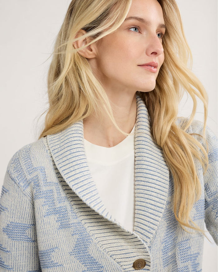 PENDLETON WOMEN'S TEXTURED COTTON CARDIGAN