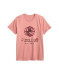 Pendleton Women's Whisky Graphic Tee in Dusty Rose