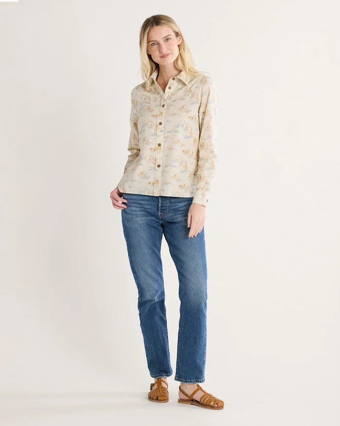 PENDLETON WOMEN'S WINONA PUFF-SLEEVE SHIRT