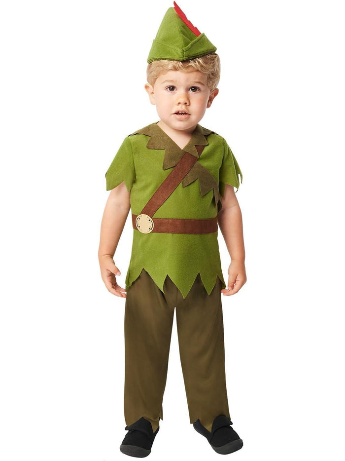 Peter Pan Toddlers Boys Costume