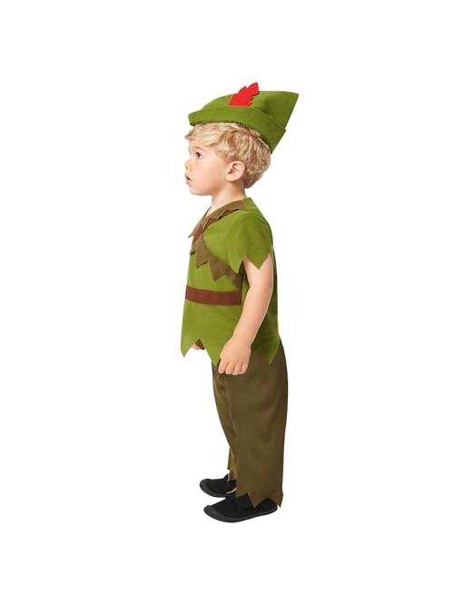 Peter Pan Toddlers Boys Costume