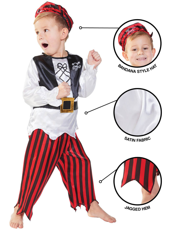 Pirate Boy Kids Costume