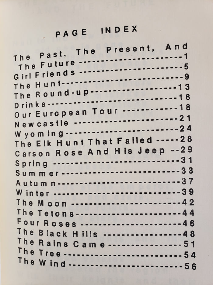POEMS by R.L. (Chub) Kuemmerle (1986)