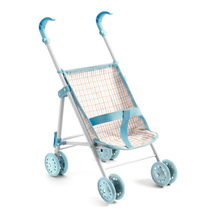 Pomea Blue Doll Stroller