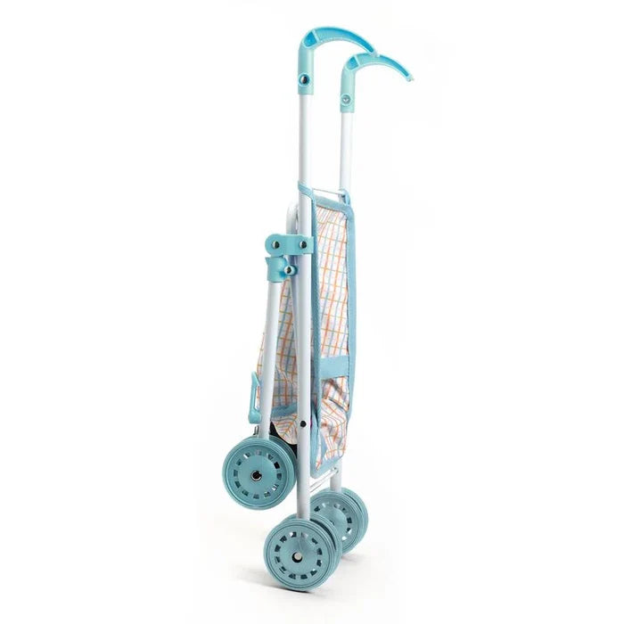 Pomea Blue Doll Stroller