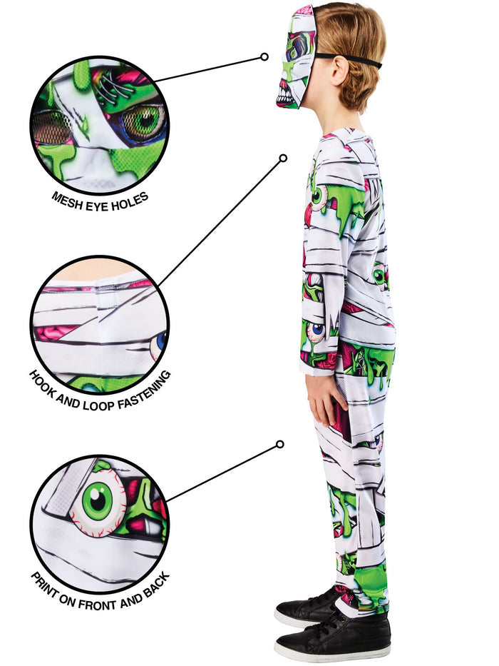 Pop Art Mummy Kids Costume