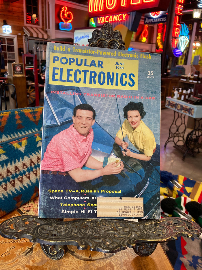 Popular Electronics Magazine June 1958