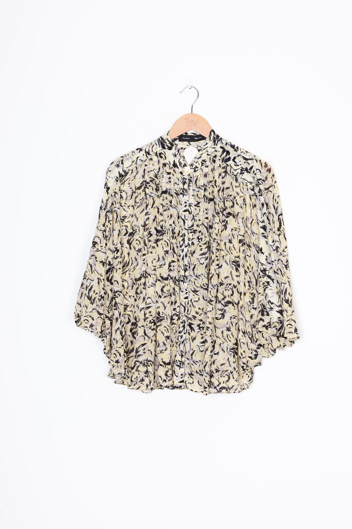Proenza Schouler Womens Yellow Top Size S