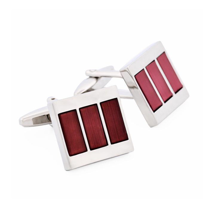 Purple Cat's Eye Cufflinks