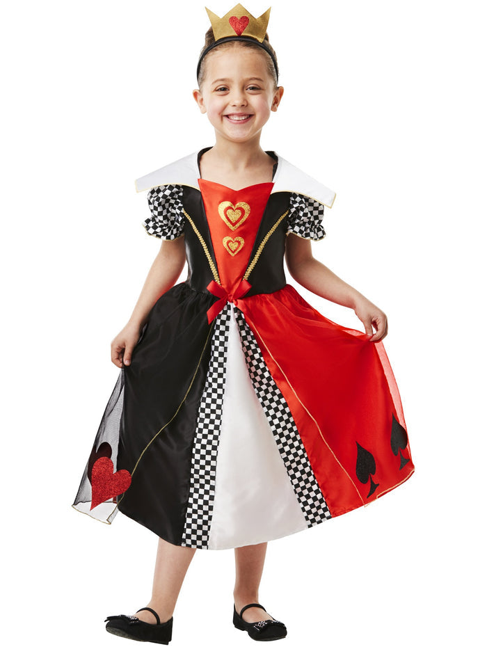 Queen of Hearts Red Kids Costume