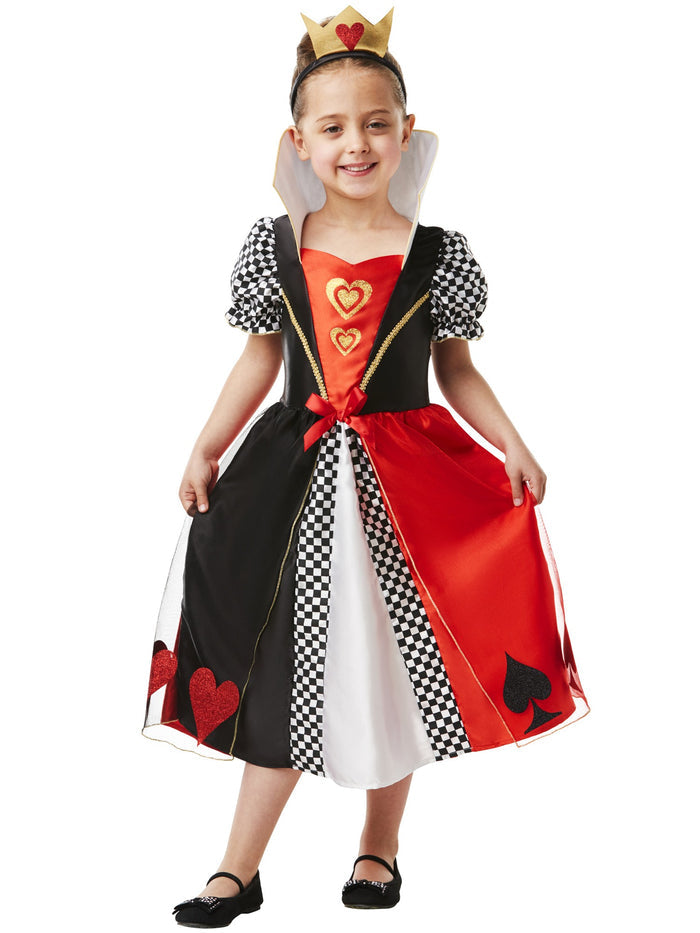 Queen of Hearts Red Kids Costume