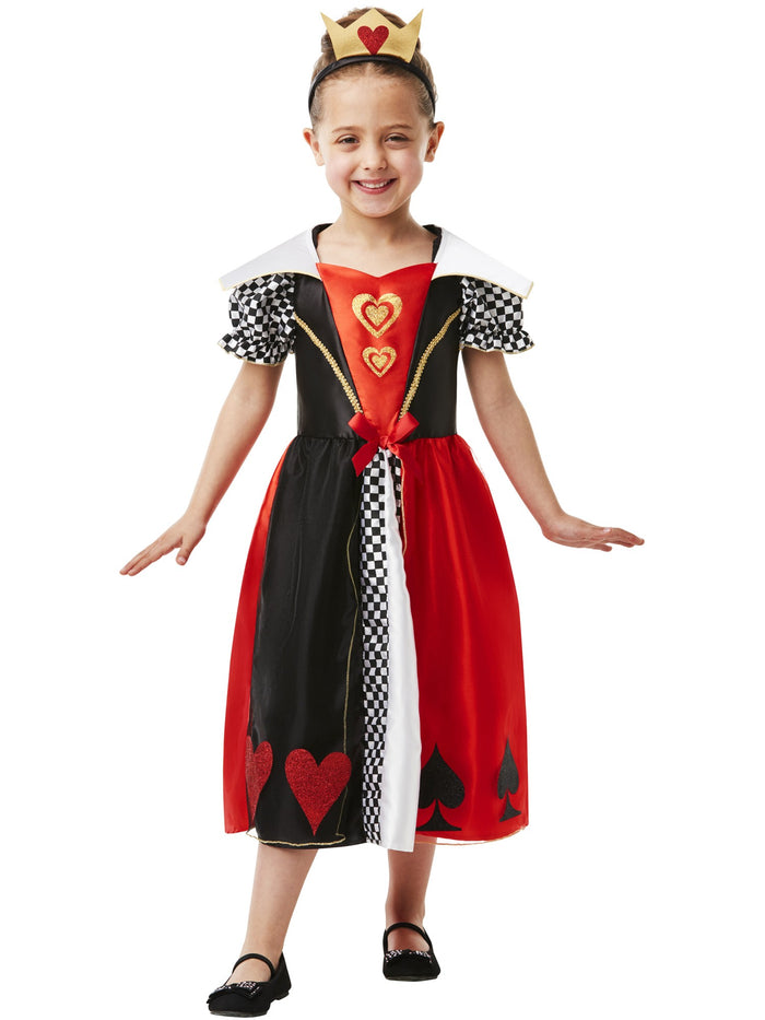 Queen of Hearts Red Kids Costume