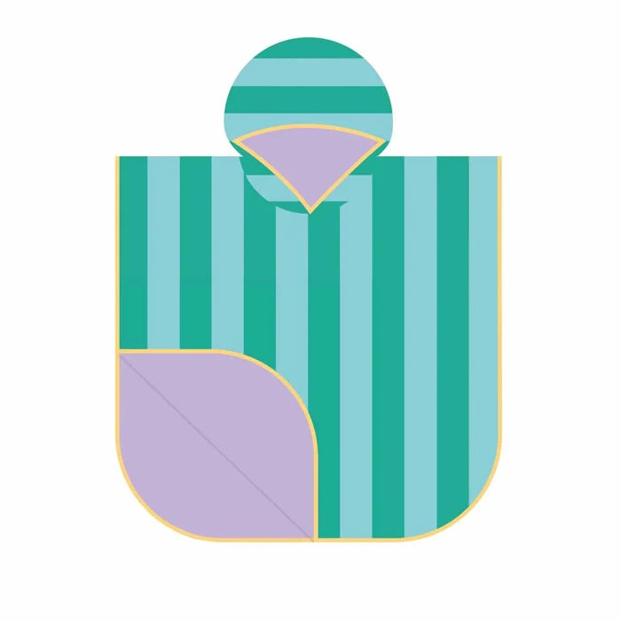 Quut Kids Beach Poncho - Lagoon