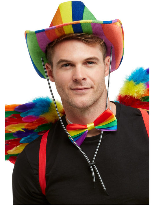 Rainbow Cowboy Hat