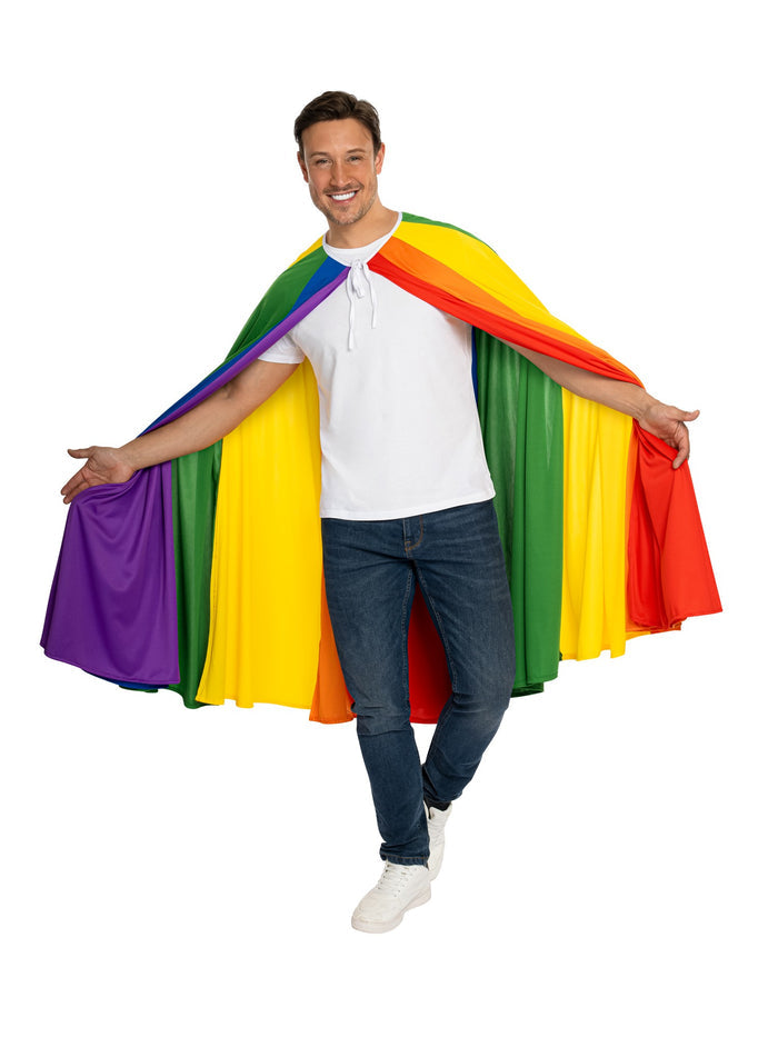Rainbow Long Cape