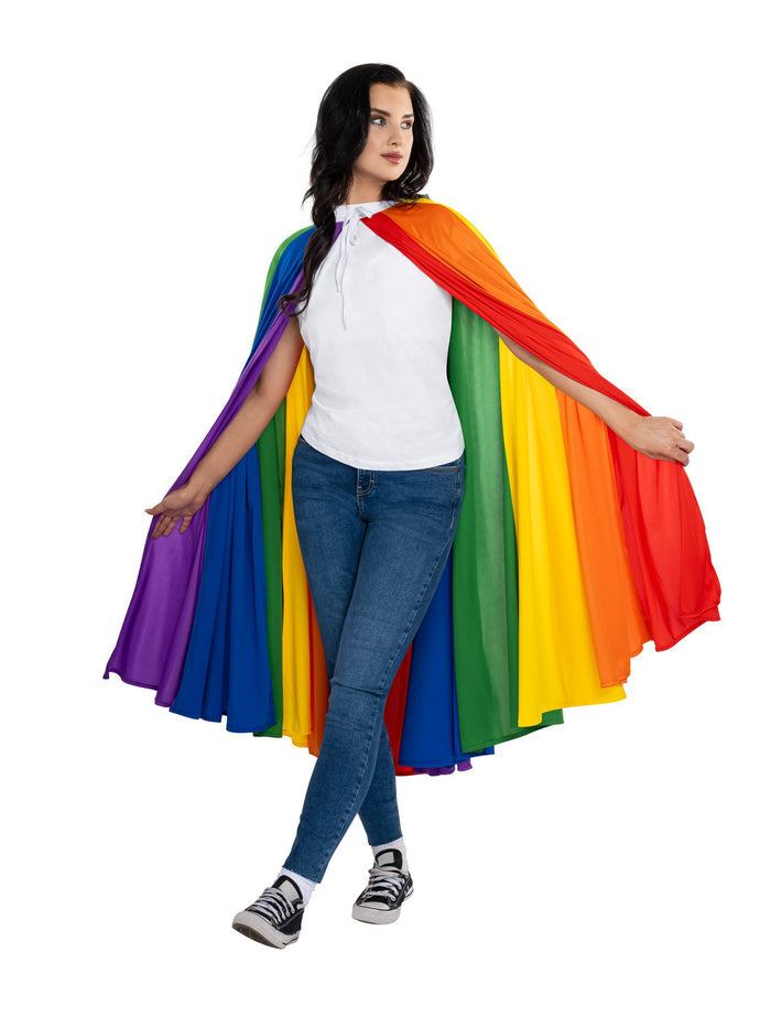 Rainbow Long Cape