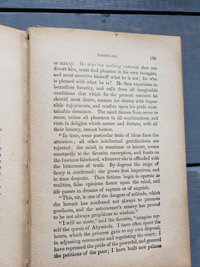 Rasselas, Prince of Abissinia by Samuel Johnson