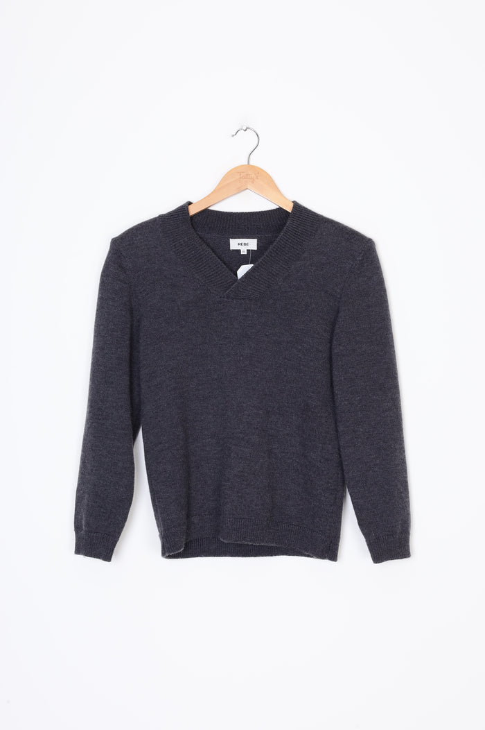 Rebe Womens Grey Jumper Size XS