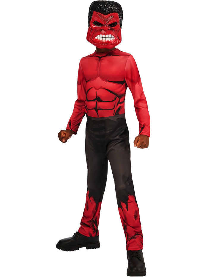 Red Hulk Kids Costume