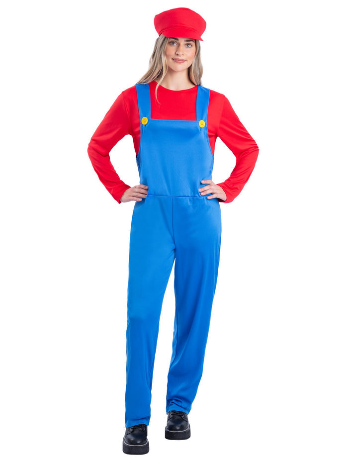 Red Plumber Costume