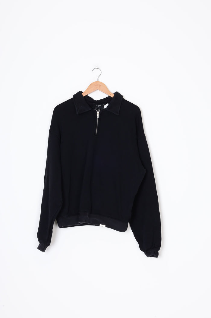 Represent Womens Black Sweatshirt Size S