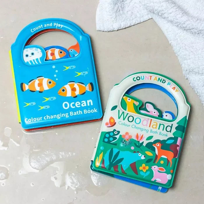 Rex London Colour Change Bath Book - Woodland