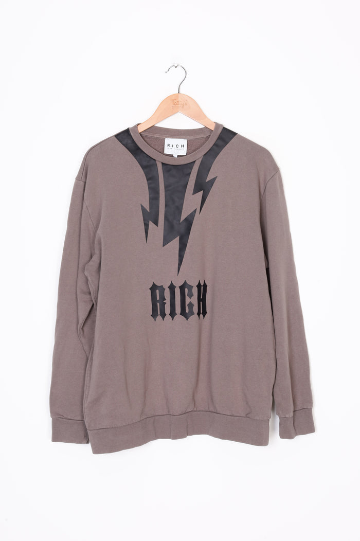 Rich Unisex Brown Jumper Size L