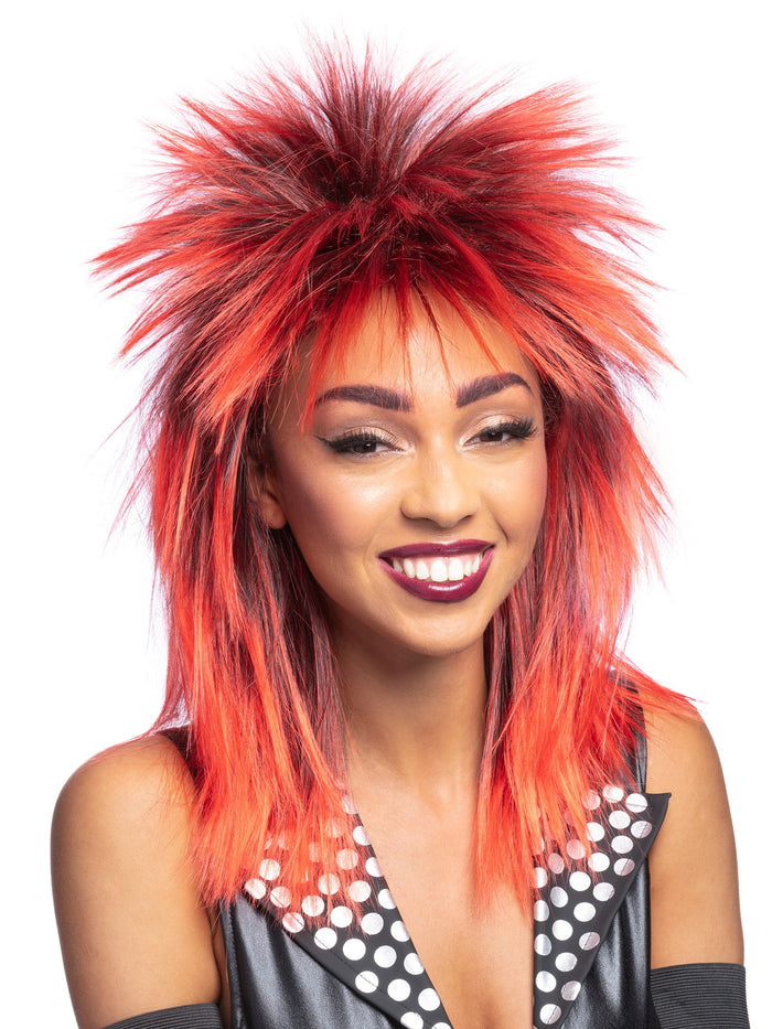 Rock Diva Long Mullet Wig