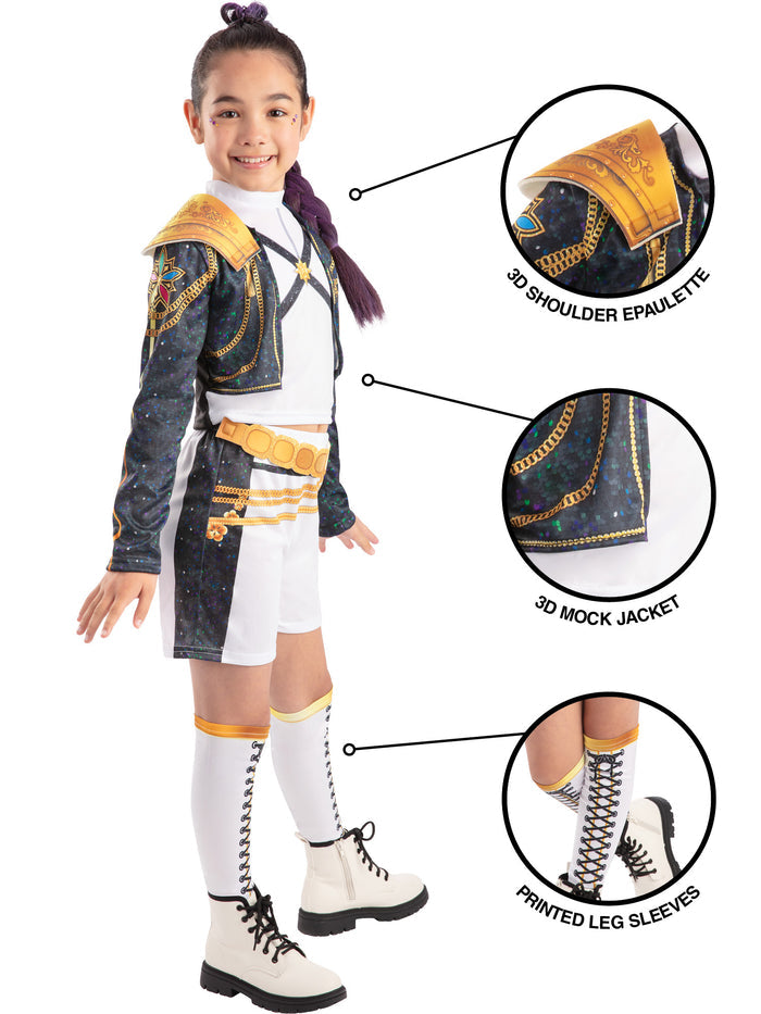 Rumi Golden Hybrid Demon Hunters Kids Costume