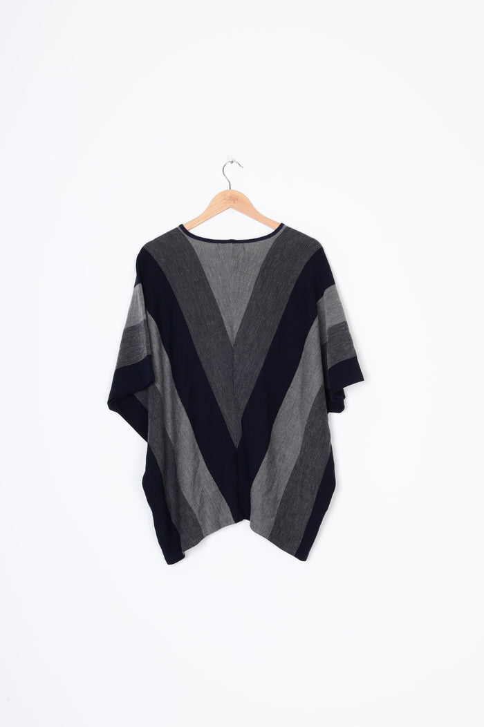 Sabatini Womens Grey Top Size L