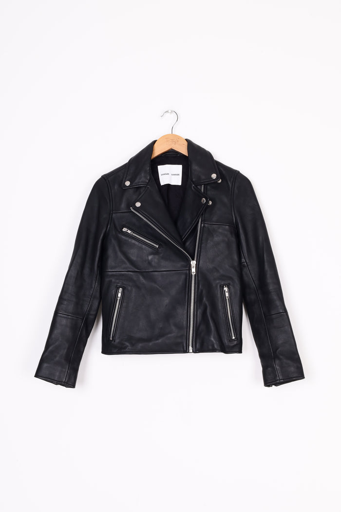 Samsoe Samsoe Womens Black Jacket Size XS