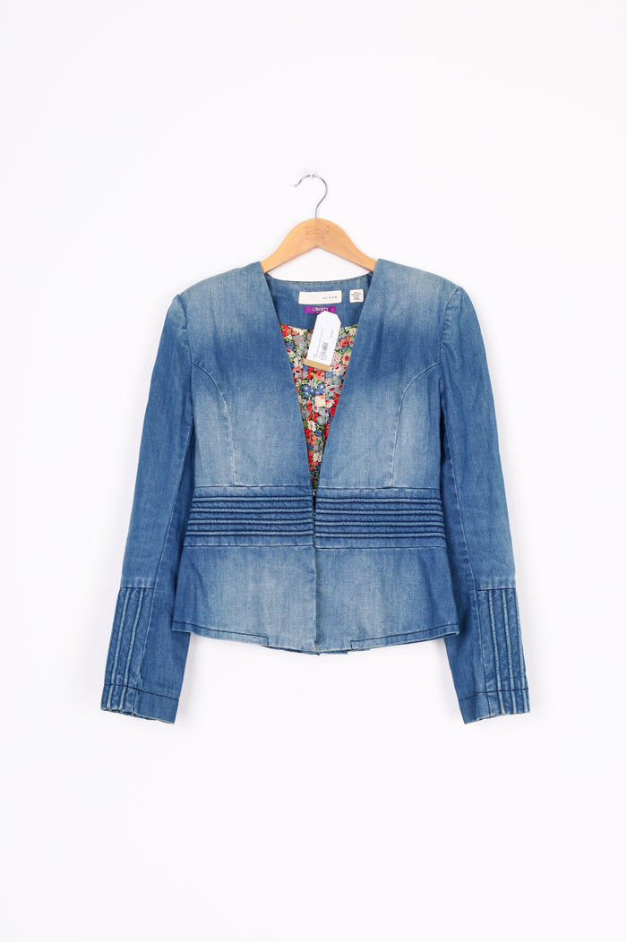 Sass & Bide Womens Blue Jacket Size 38