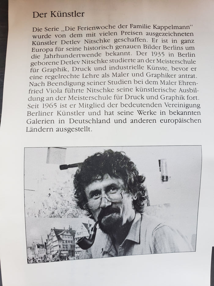 Saturday commemorative plate by Detlev Nitschke