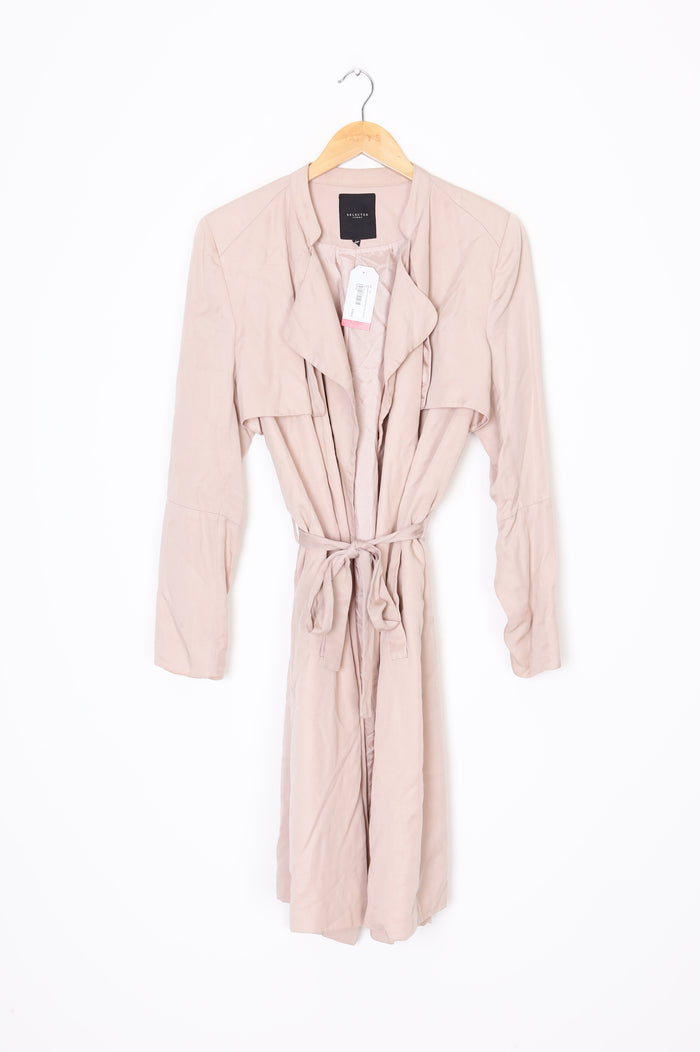 Selected Femme Womens Pink Coat Size 36